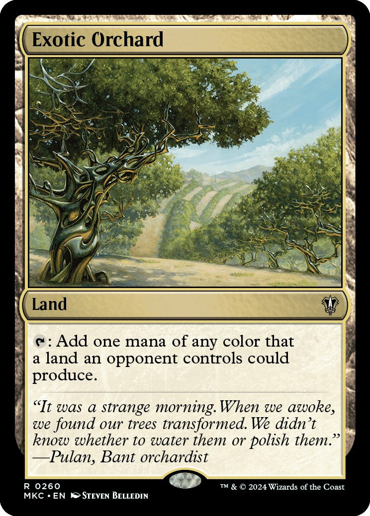Exotic Orchard [Murders at Karlov Manor Commander] | Good Games Morley
