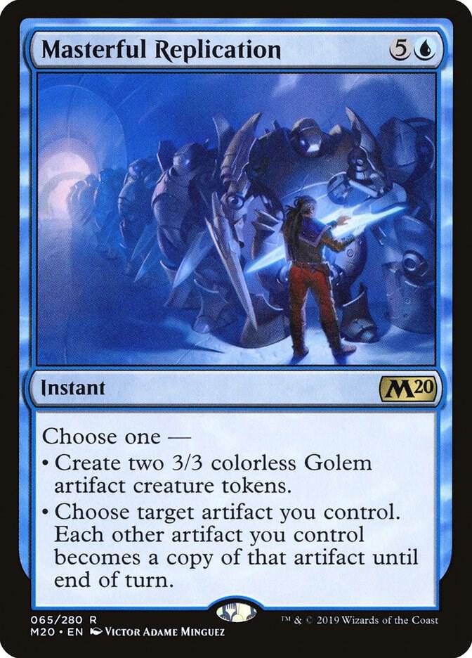 Masterful Replication 65/280 (Core Set 2020)  | Good Games Morley