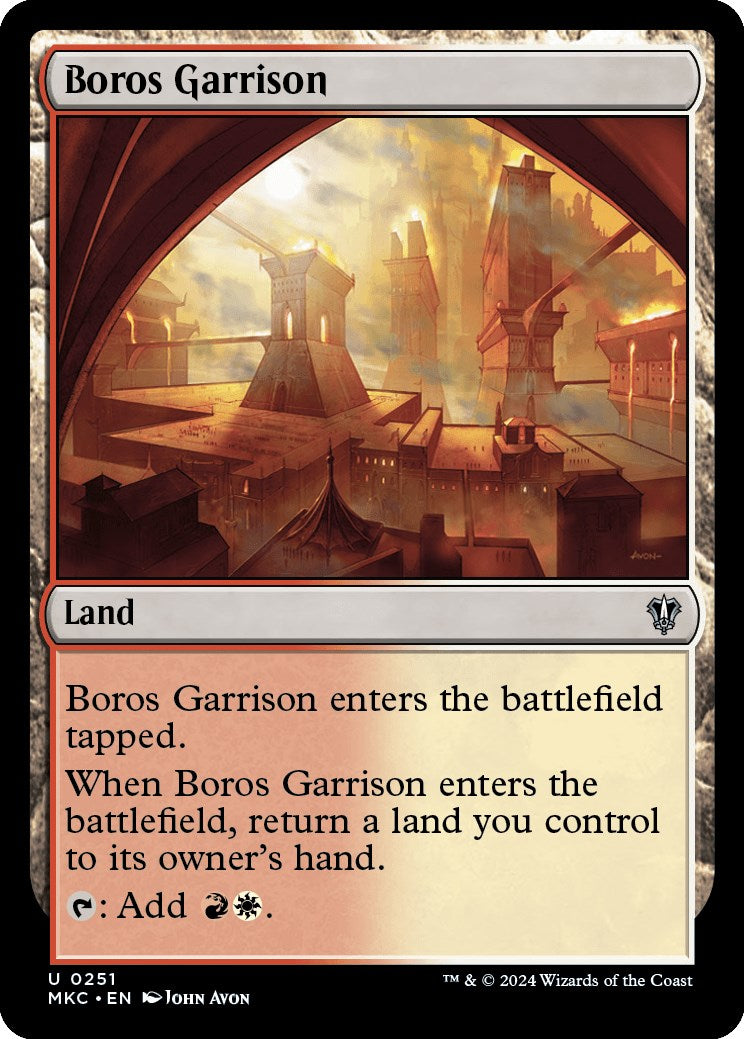 Boros Garrison [Murders at Karlov Manor Commander] | Good Games Morley