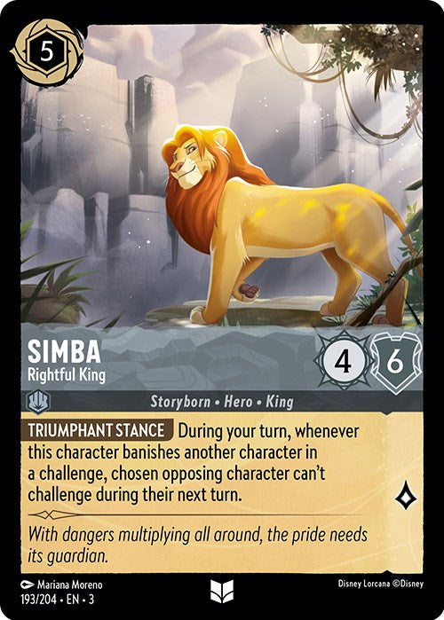 Simba - Rightful King (193/204) [Into the Inklands] | Good Games Morley