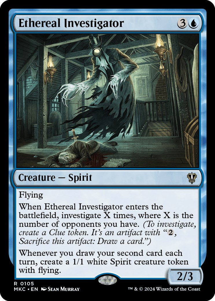 Ethereal Investigator [Murders at Karlov Manor Commander] | Good Games Morley