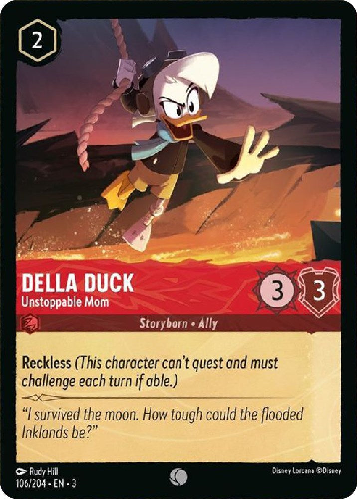 Della Duck - Unstoppable Mom (106/204) [Into the Inklands] | Good Games Morley