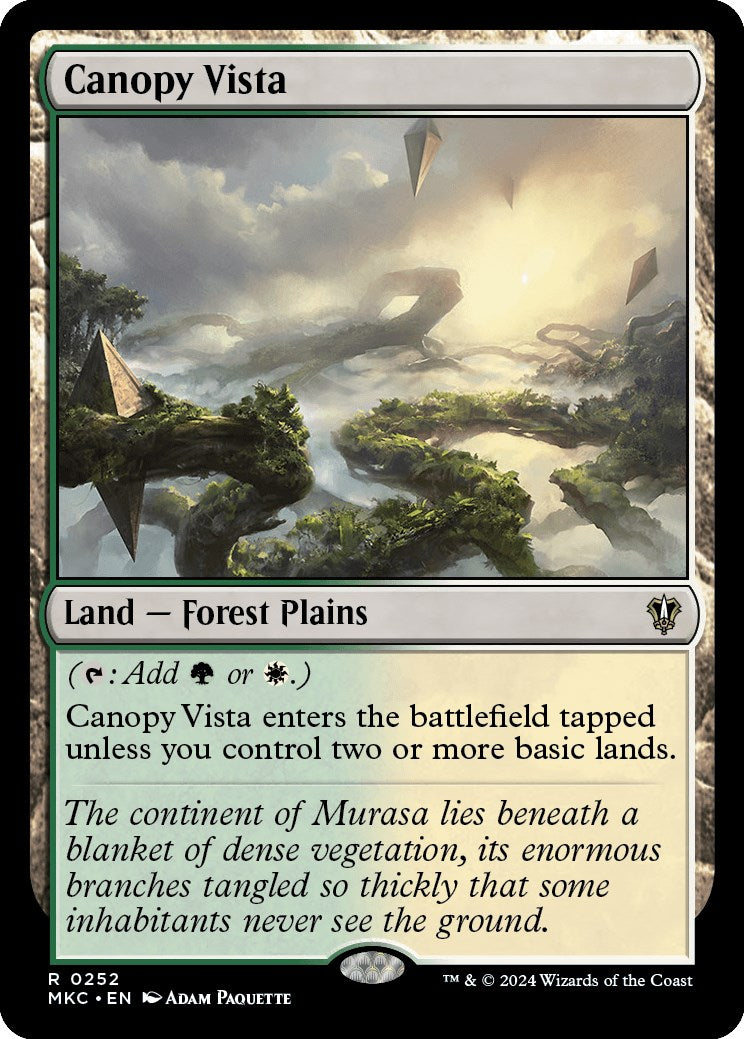 Canopy Vista [Murders at Karlov Manor Commander] | Good Games Morley
