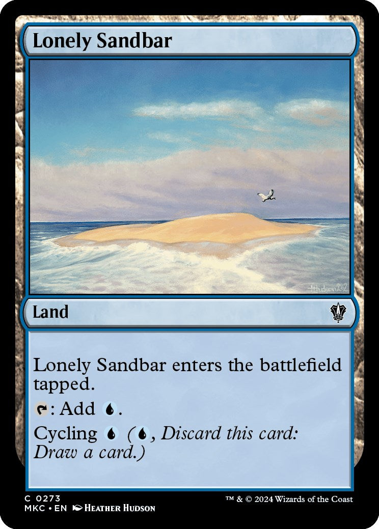 Lonely Sandbar [Murders at Karlov Manor Commander] | Good Games Morley