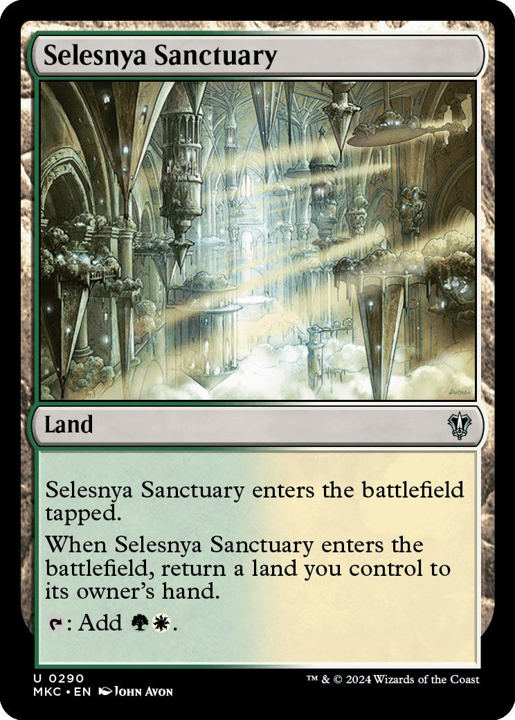 Selesnya Sanctuary [Murders at Karlov Manor Commander] | Good Games Morley