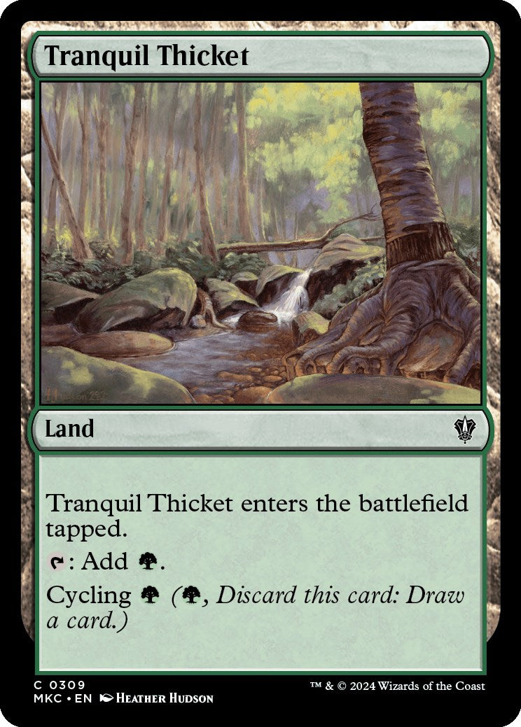 Tranquil Thicket [Murders at Karlov Manor Commander] | Good Games Morley