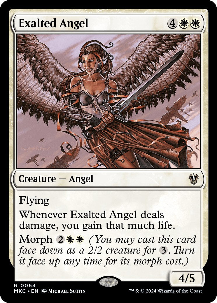 Exalted Angel [Murders at Karlov Manor Commander] | Good Games Morley