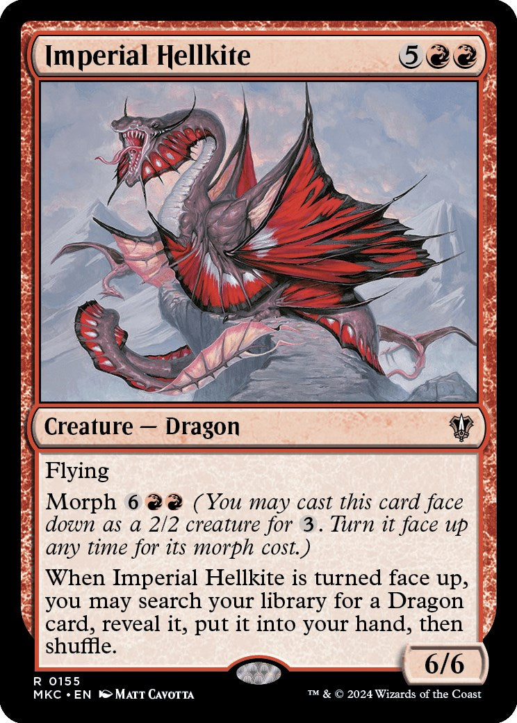 Imperial Hellkite [Murders at Karlov Manor Commander] | Good Games Morley