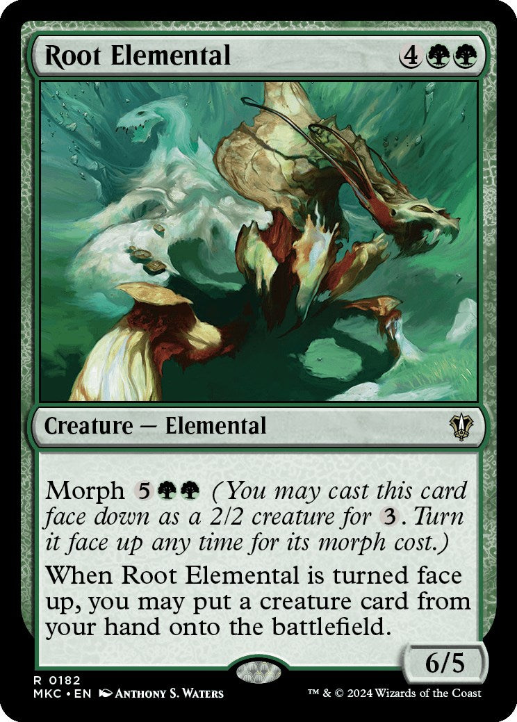 Root Elemental [Murders at Karlov Manor Commander] | Good Games Morley