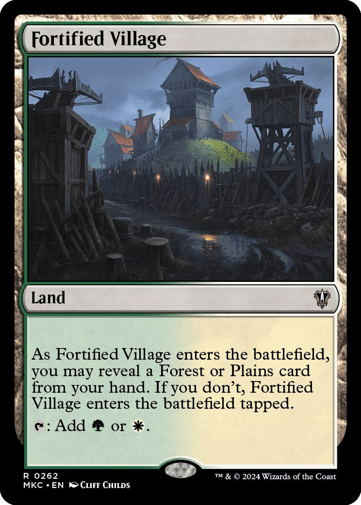 Fortified Village [Murders at Karlov Manor Commander] | Good Games Morley