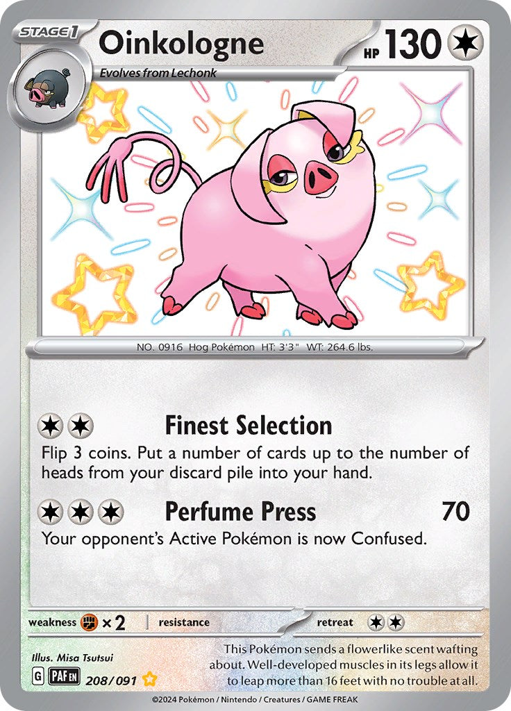 Oinkologne (208/091) [Scarlet & Violet: Paldean Fates] | Good Games Morley