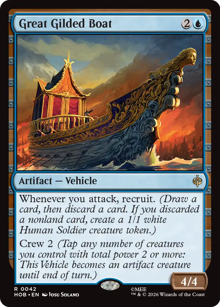 Great Gilded Boat [The Hobbit] | Good Games Morley