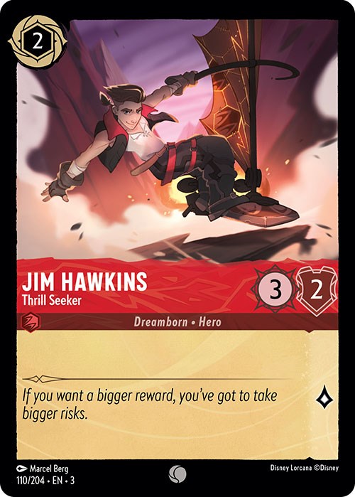 Jim Hawkins - Thrill Seeker (110/204) [Into the Inklands] | Good Games Morley