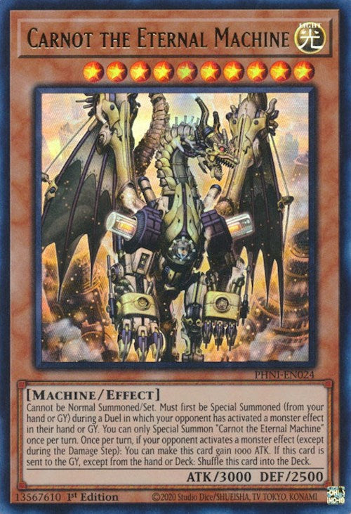 Carnot the Eternal Machine [PHNI-EN024] Ultra Rare | Good Games Morley