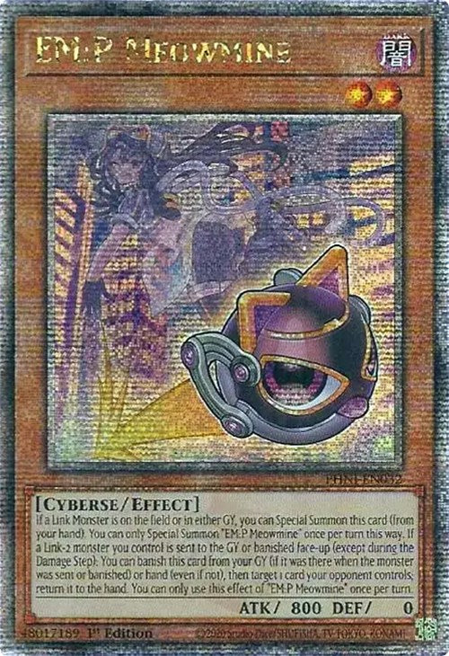 EM:P Meowmine [PHNI-EN032] Quarter Century Secret Rare | Good Games Morley