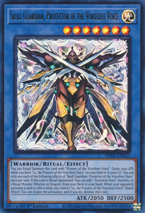 Skull Guardian, Protector of the Voiceless Voice [PHNI-EN037] Ultra Rare | Good Games Morley