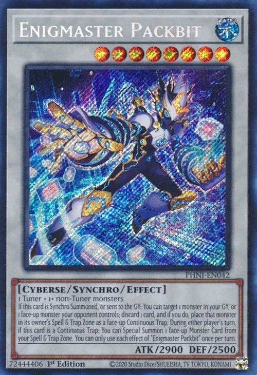 Enigmaster Packbit [PHNI-EN042] Secret Rare | Good Games Morley