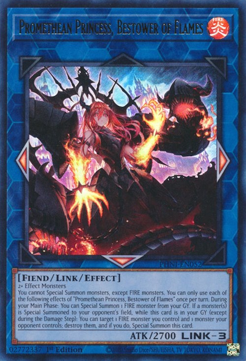 Promethean Princess, Bestower of Flames [PHNI-EN052] Ultra Rare | Good Games Morley