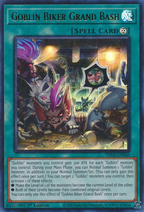 Goblin Biker Grand Bash [PHNI-EN060] Ultra Rare | Good Games Morley