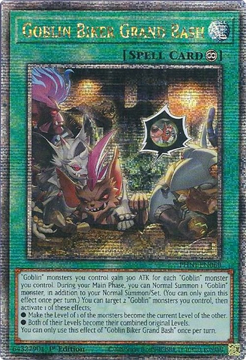 Goblin Biker Grand Bash [PHNI-EN060] Quarter Century Secret Rare | Good Games Morley