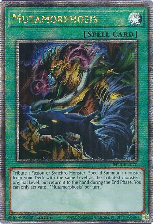 Mutamorphosis [PHNI-EN070] Quarter Century Secret Rare | Good Games Morley