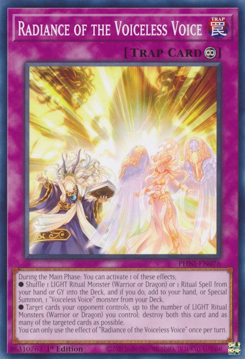 Radiance of the Voiceless Voice [PHNI-EN076] Common | Good Games Morley