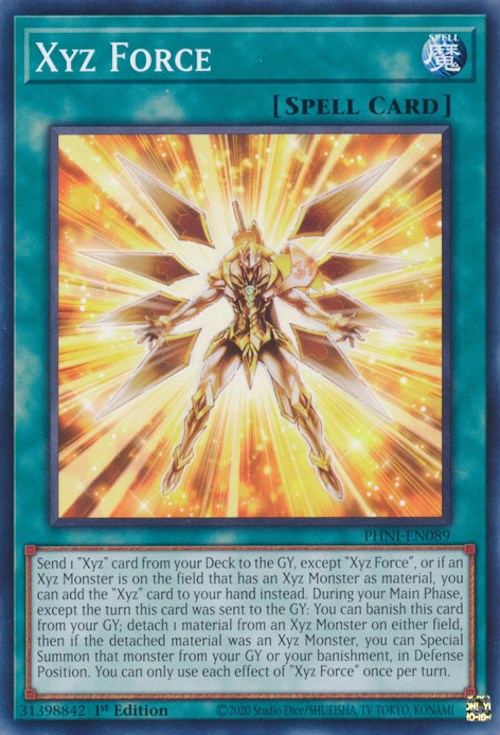 Xyz Force [PHNI-EN089] Common | Good Games Morley