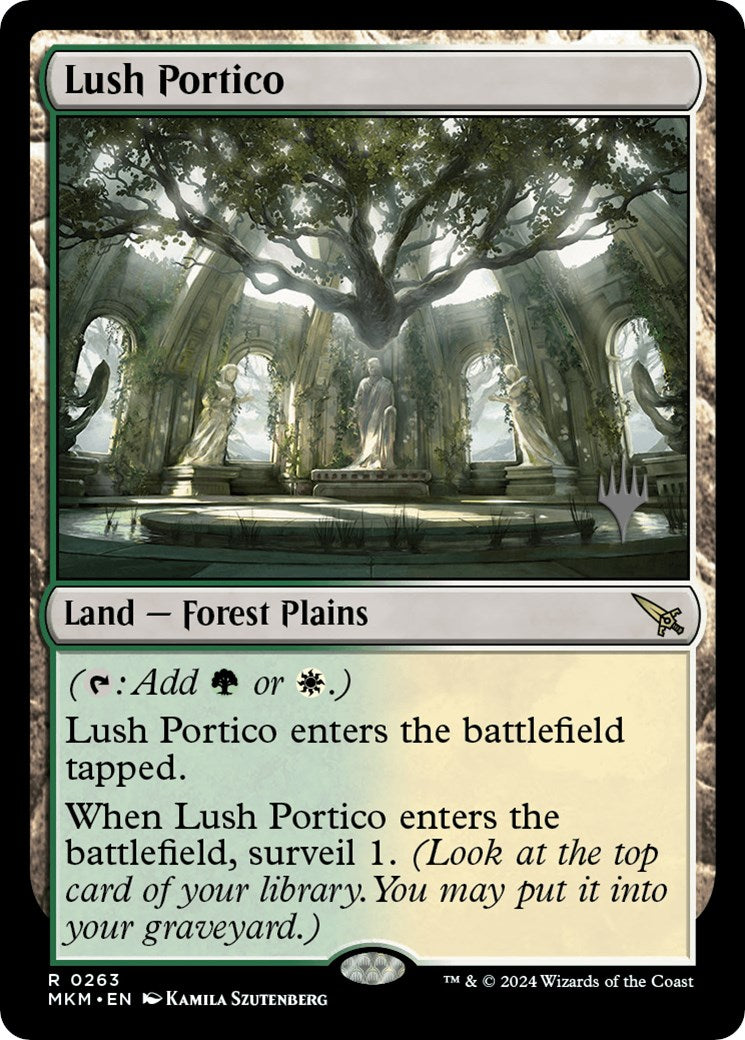 Lush Portico (Promo Pack) [Murders at Karlov Manor Promos] | Good Games Morley