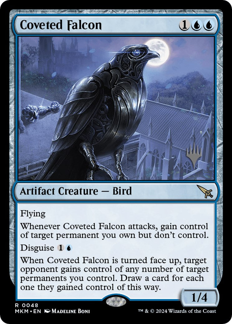 Coveted Falcon (Promo Pack) [Murders at Karlov Manor Promos] | Good Games Morley