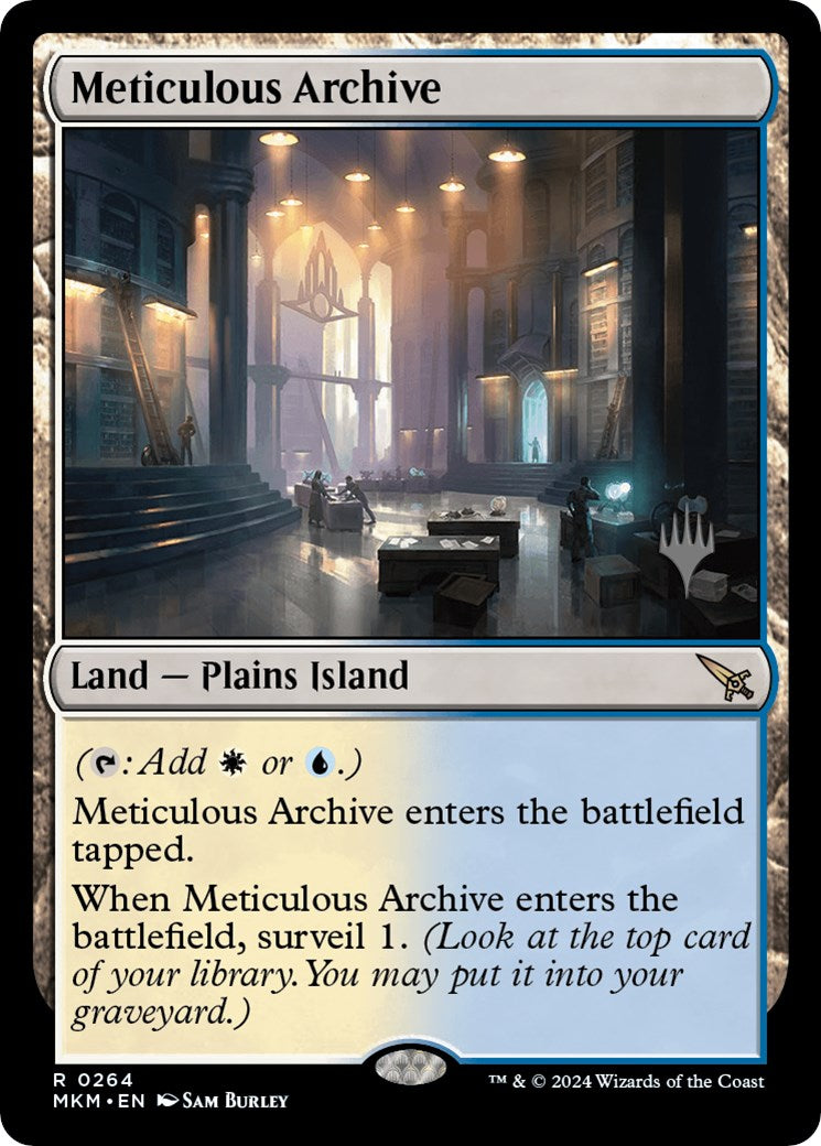 Meticulous Archive (Promo Pack) [Murders at Karlov Manor Promos] | Good Games Morley