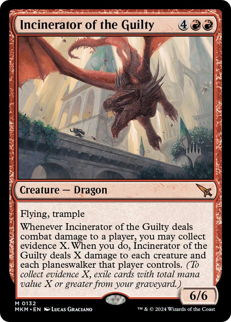 Incinerator of the Guilty (Promo Pack) [Murders at Karlov Manor Promos] | Good Games Morley