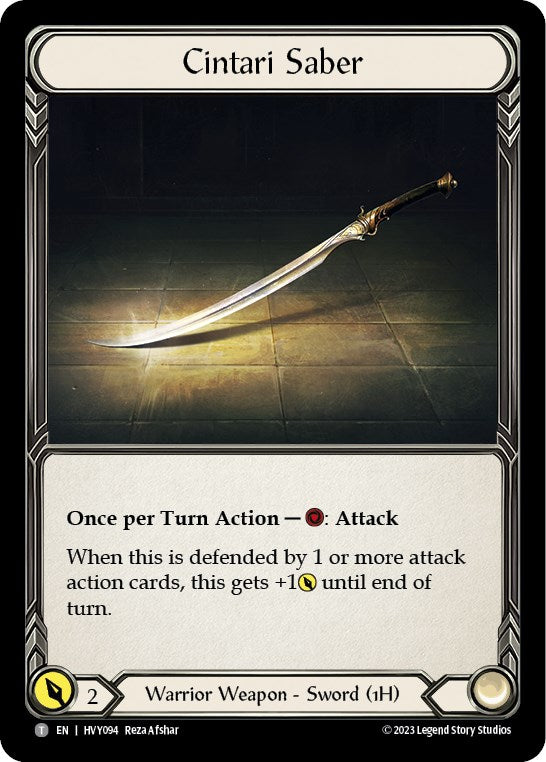 Mandible Claw // Cintari Saber [HVY005 // HVY094] (Heavy Hitters) | Good Games Morley