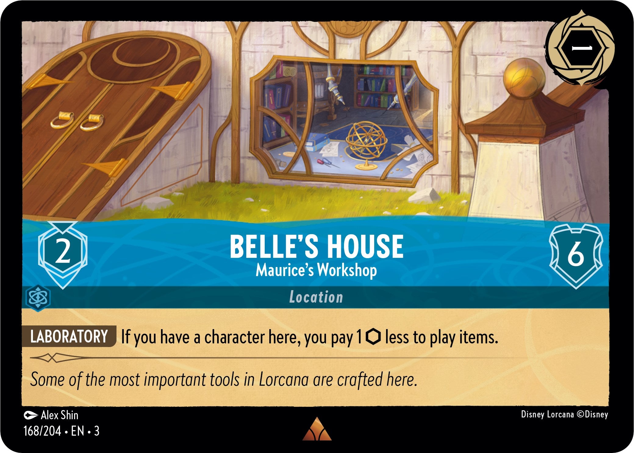 Belle's House - Maurice's Workshop (168/204) [Into the Inklands] | Good Games Morley
