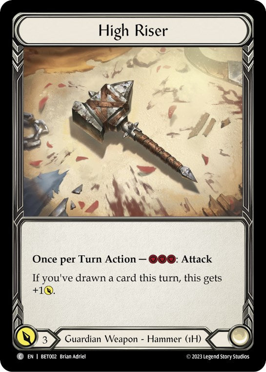 High Riser [BET002] (Heavy Hitters Betsy Blitz Deck) | Good Games Morley