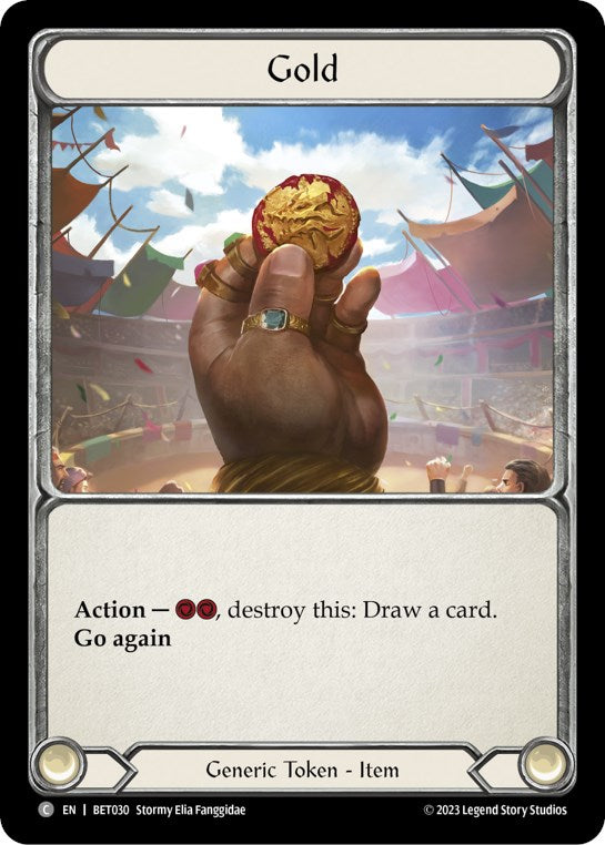 Gold [BET030] (Heavy Hitters Betsy Blitz Deck) | Good Games Morley