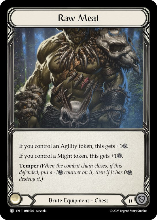 Raw Meat [RNR005] (Rhinar Hero Deck) | Good Games Morley