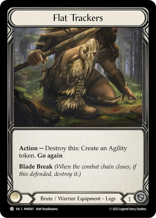 Flat Trackers [RNR007] (Rhinar Hero Deck) | Good Games Morley