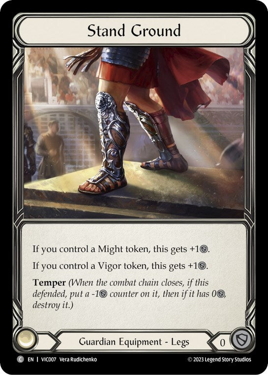 Stand Ground [VIC007] (Heavy Hitters Victor Blitz Deck) | Good Games Morley