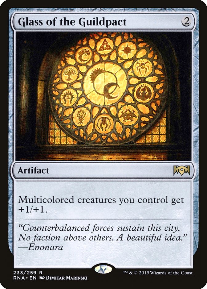 Glass of the Guildpact 233/259 (Ravnica Allegiance)  - Foil | Good Games Morley
