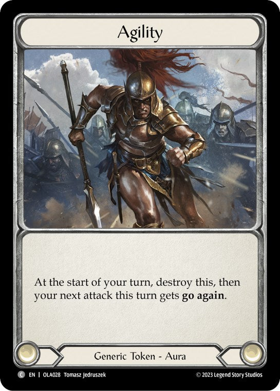 Agility // Gold [OLA028] (Heavy Hitters Olympia Blitz Deck) | Good Games Morley