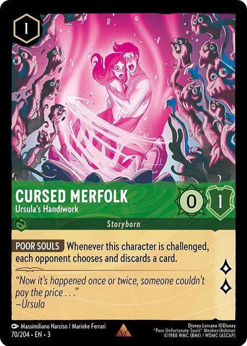 Cursed Merfolk - Ursula's Handiwork (70/204) [Into the Inklands] | Good Games Morley