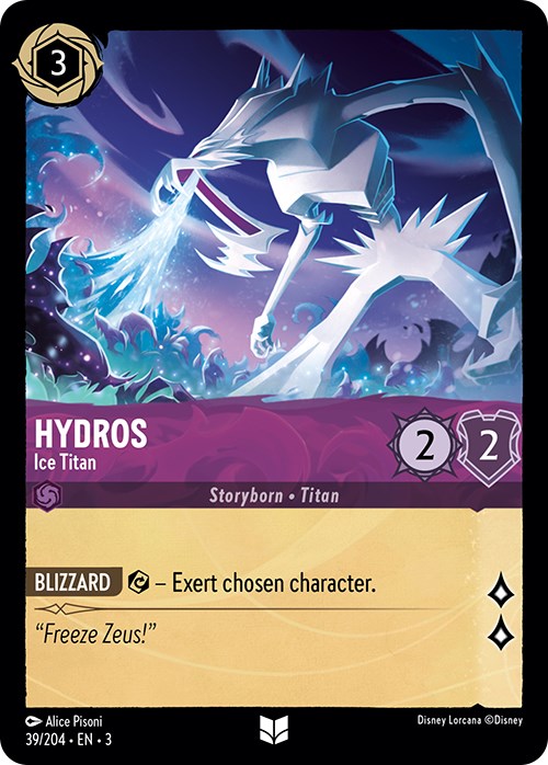 Hydros - Ice Titan (39/204) [Into the Inklands] | Good Games Morley