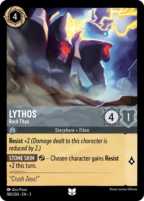 Lythos - Rock Titan (180/204) [Into the Inklands] | Good Games Morley