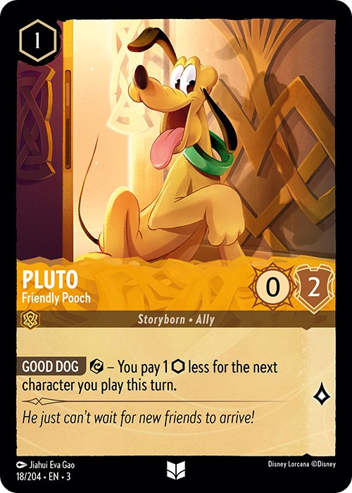Pluto - Friendly Pooch (18/204) [Into the Inklands] | Good Games Morley