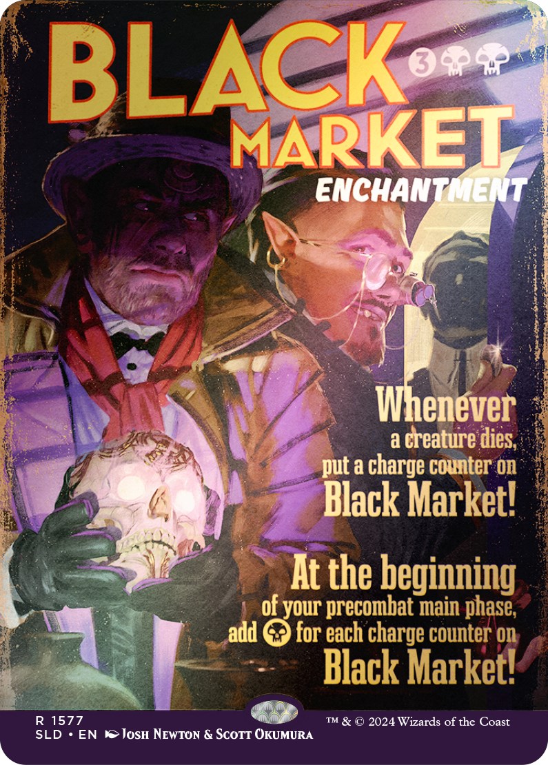 Black Market (Rainbow Foil) [Secret Lair Drop Series] | Good Games Morley