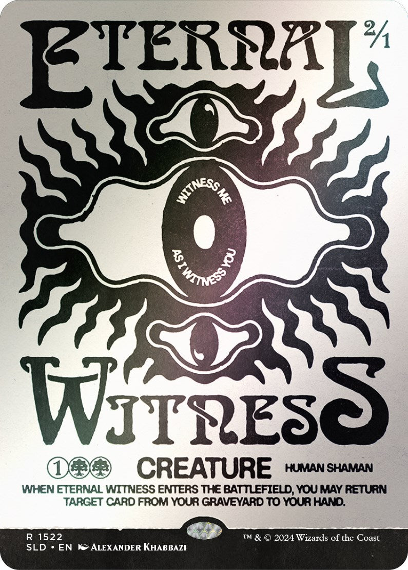 Eternal Witness (1522) (Rainbow Foil) [Secret Lair Drop Series] | Good Games Morley