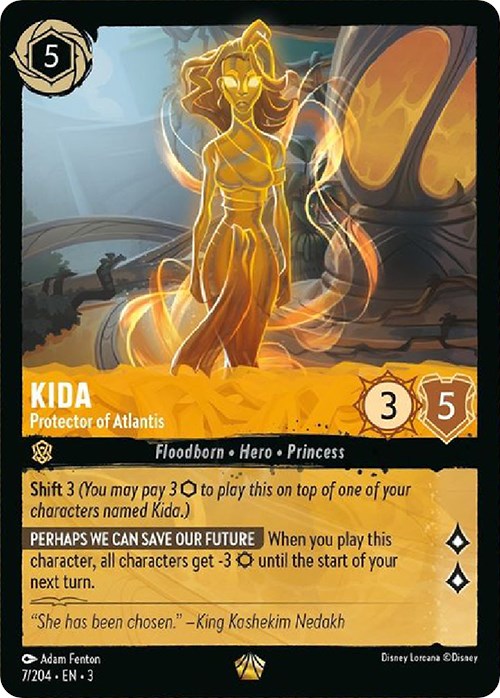 Kida - Protector of Atlantis (7/204) [Into the Inklands] | Good Games Morley