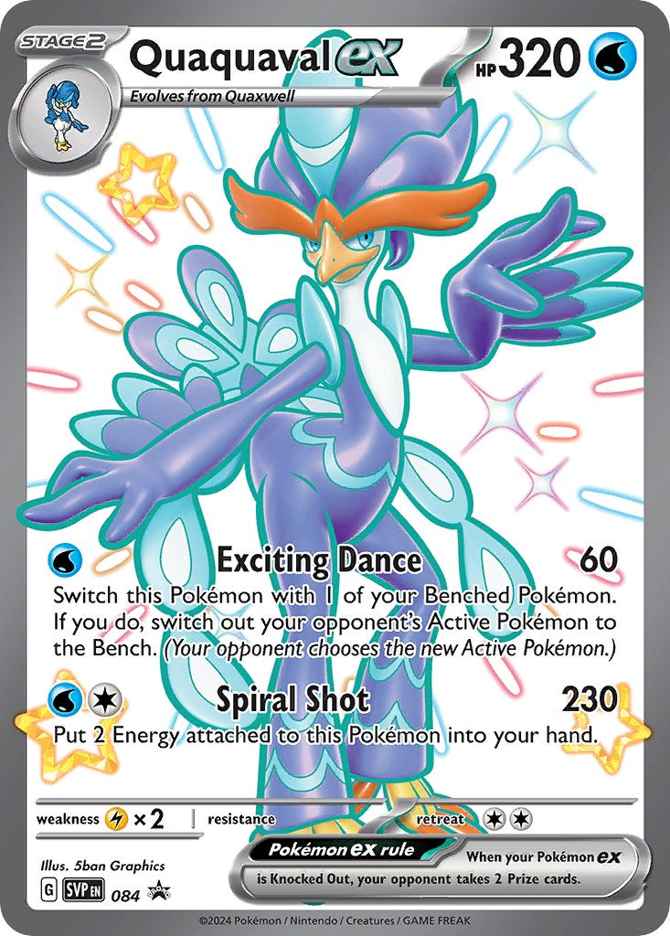 Quaquaval ex (084) [Scarlet & Violet: Black Star Promos] | Good Games Morley