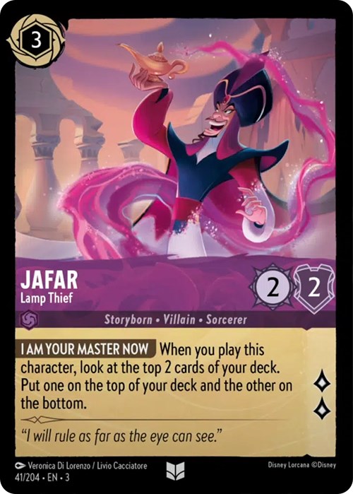 Jafar - Lamp Thief (41/204) [Into the Inklands] | Good Games Morley