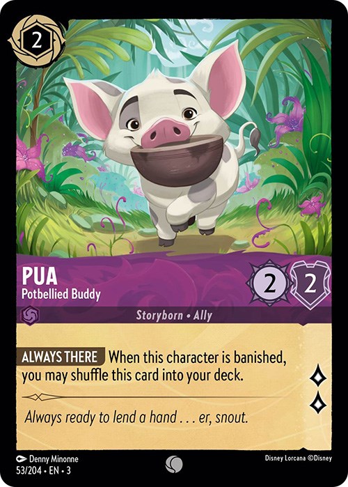 Pua - Potbellied Buddy (53/204) [Into the Inklands] | Good Games Morley